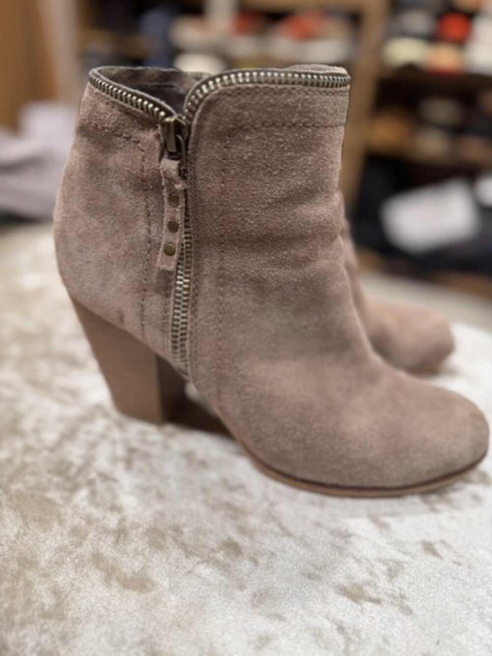 Kendra Leather Heeled Ankle Boots